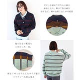 《ABYS》こなれボーダーでラフにきめる。襟付きボーダーポロニットトップス | futier land | 詳細画像4
