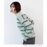《ABYS》こなれボーダーでラフにきめる。襟付きボーダーポロニットトップス | futier land | 詳細画像7