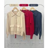 《ABYS》ラフに羽織れてこなれる。zip付ニットカーディガン | futier land | 詳細画像2 