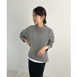 バックスリットオーバーニット | futier land | 詳細画像22 