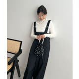 モードなムード香る。ベルトショルダーサロペット | futier land | 詳細画像9 