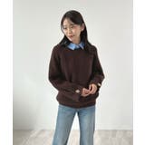 上品溢れるアクセント。袖ボタンKNIT | futier land | 詳細画像26 