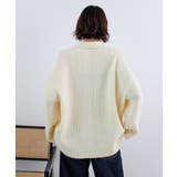 《ABYS》アルパカタッチ襟付きキーネックプルオーバー | futier land | 詳細画像32 