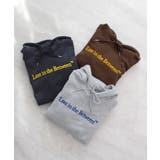 《ABYS》裏起毛であったか。ロゴ刺繡パーカー/フーディ | futier land | 詳細画像29