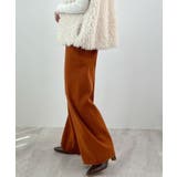 暖かい裾調整可能な2WAY。リラックスドロストニットパンツ | futier land | 詳細画像28