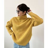 ジップで魅せるこなれニット。ハーフジップニットプルオーバー | futier land | 詳細画像29