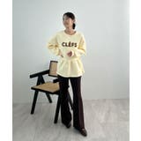 裾のフリルが映える！CLEFSロゴフリルスウェット | futier land | 詳細画像20 