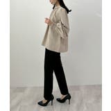 裏起毛あたたかい。ハイネックバルーンスリーブブラウス | futier land | 詳細画像13 