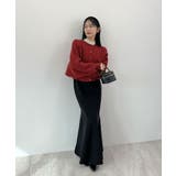 ふんわり袖でこなれ感アップ。バルーンスリーブモヘアニットカーディガン | futier land | 詳細画像24 