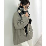 1枚で即こなれ感。サイドジップノーカラー中綿ジャケット | futier land | 詳細画像29