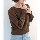 《ABYS》ロゴ刺繍ショート丈トレーナー | futier land | 詳細画像16 