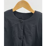 1枚で即こなれ感。サイドジップノーカラー中綿ジャケット | futier land | 詳細画像41