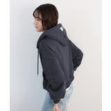 《ABYS》クロップド丈が相性抜群◎ダブルジップショート丈パーカー  | futier land | 詳細画像22 