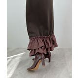 動きに華やぎを添える。ティアードフリルヘムスカート | futier land | 詳細画像21 