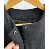 1枚で即こなれ感。サイドジップノーカラー中綿ジャケット | futier land | 詳細画像40