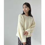 上品溢れるアクセント。袖ボタンKNIT | futier land | 詳細画像13 