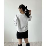 コンパクトで今っぽい。短丈ロゴスウェット | futier land | 詳細画像22 