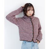 《ABYS》着こなし自在！配色ボーダーニットトップス | futier land | 詳細画像19 