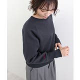 《ABYS》ロゴ刺繍ショート丈トレーナー | futier land | 詳細画像37 