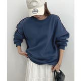 オトナ配色カラー。リンキングスウェットプルオーバー | futier land | 詳細画像33 