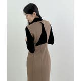 抜かりない360度美シルエット。サイドタックマーメイドワンピース | futier land | 詳細画像20 