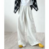 ラフだけど上品。タックスウェットパンツ | futier land | 詳細画像28 