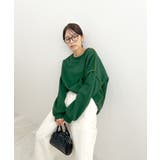 オトナ配色カラー。リンキングスウェットプルオーバー | futier land | 詳細画像51 