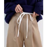 《ABYSアビス》チラ見せお洒落!レイヤード風ストライプパンツ | futier land | 詳細画像32