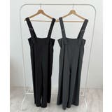 モードなムード香る。ベルトショルダーサロペット | futier land | 詳細画像30 