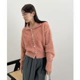 甘すぎない可愛さを纏う。ふわもこビジューボタンカーディガン | futier land | 詳細画像27 