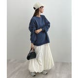 オトナ配色カラー。リンキングスウェットプルオーバー | futier land | 詳細画像41 