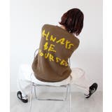 《ABYS》後ろ姿も可愛く決まる。バックロゴニットトップス | futier land | 詳細画像15