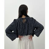 裏起毛あたたかい。ハイネックバルーンスリーブブラウス | futier land | 詳細画像26 