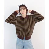 《ABYS》トレンド感ある配色。襟付きボーダーニット | futier land | 詳細画像13