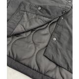 1枚で即こなれ感。サイドジップノーカラー中綿ジャケット | futier land | 詳細画像37