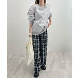 オトナ配色カラー。リンキングスウェットプルオーバー | futier land | 詳細画像31 