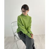 バックスリットオーバーニット | futier land | 詳細画像25 