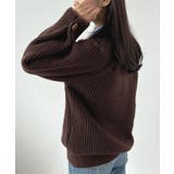 上品溢れるアクセント。袖ボタンKNIT | futier land | 詳細画像27 