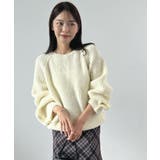 上品溢れるアクセント。袖ボタンKNIT | futier land | 詳細画像15 