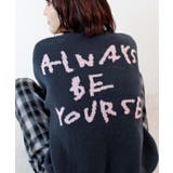 《ABYS》後ろ姿も可愛く決まる。バックロゴニットトップス | futier land | 詳細画像27