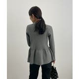 春新色追加！上品な大人へ。ペプラムリブニット | futier land | 詳細画像31 