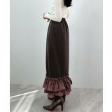 動きに華やぎを添える。ティアードフリルヘムスカート | futier land | 詳細画像22 