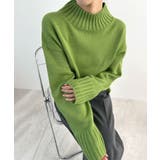 バックスリットオーバーニット | futier land | 詳細画像27 