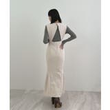 抜かりない360度美シルエット。サイドタックマーメイドワンピース | futier land | 詳細画像11 