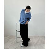 ジップで魅せるこなれニット。ハーフジップニットプルオーバー | futier land | 詳細画像15