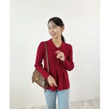 春新色追加！上品な大人へ。ペプラムリブニット | futier land | 詳細画像44 