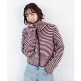 《ABYS》着こなし自在！配色ボーダーニットトップス | futier land | 詳細画像17 