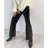 ブラウン | 上品リラックスを叶える。ベロアパンツ | futier land