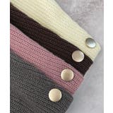 上品溢れるアクセント。袖ボタンKNIT | futier land | 詳細画像37 