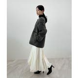 こなれ配色で差がつく。配色パイピングボアブルゾン | futier land | 詳細画像29